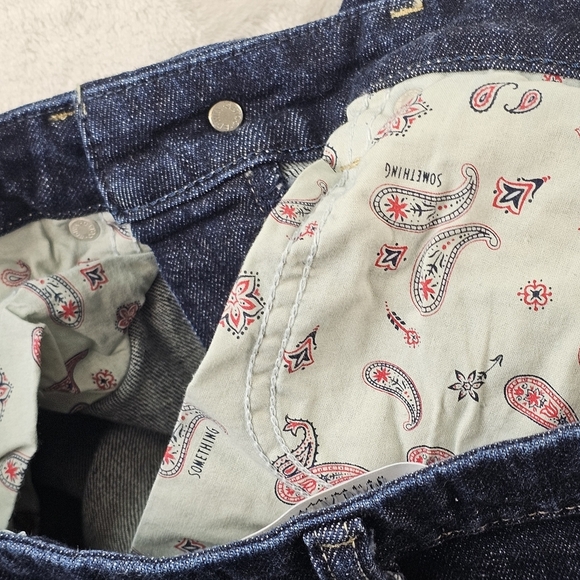 Something Elsa Jeans Women’s 28 Mid RiseStraight Leg Stretch Denim Japan SKY03 - Picture 11 of 14